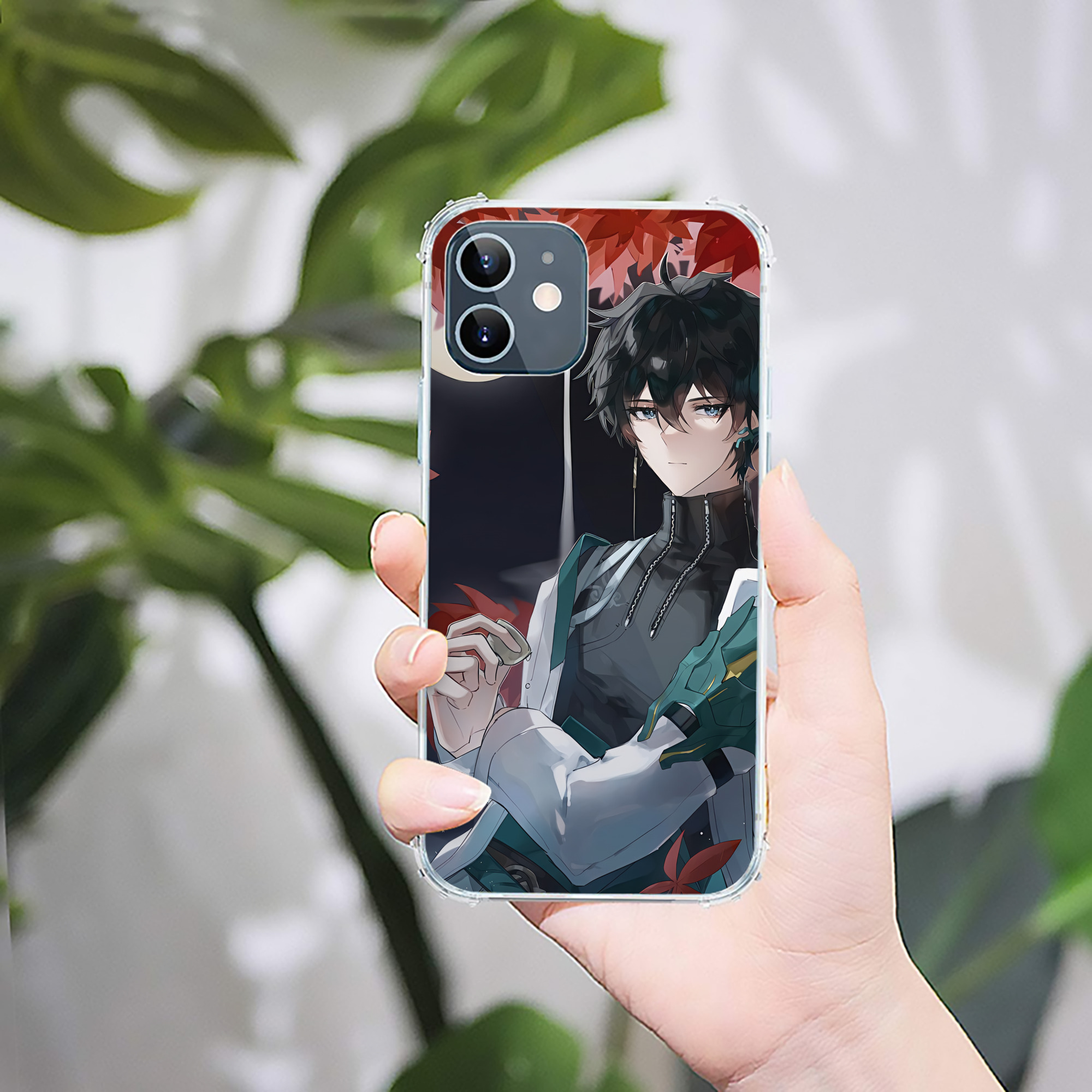 （画像用） 刀剣乱舞 Touken Ranbu 【iPhone 12シリーズ対応】透明スマホケース（クリアソフトケース）